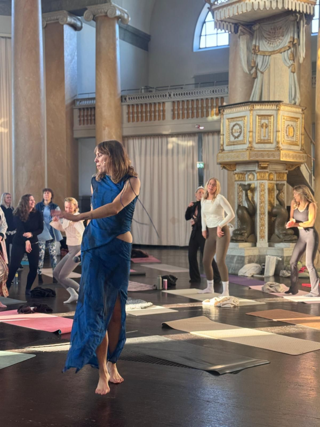 Hanna guidar en BLOOM-träff